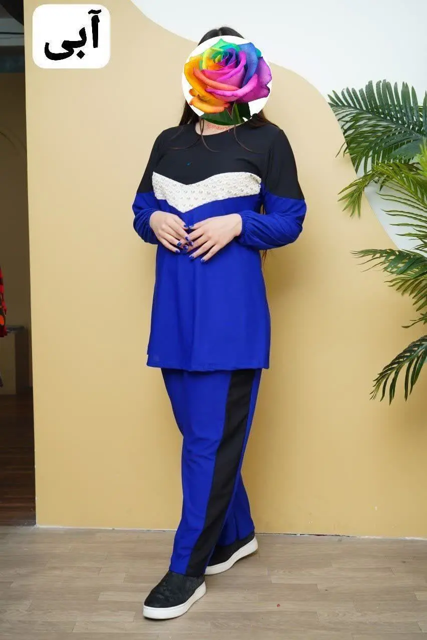 تونیک شلوار گیپور هفتی🙈😍
