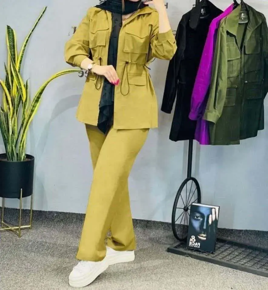 ☀️نام: مانتو و شلوار خورشید
