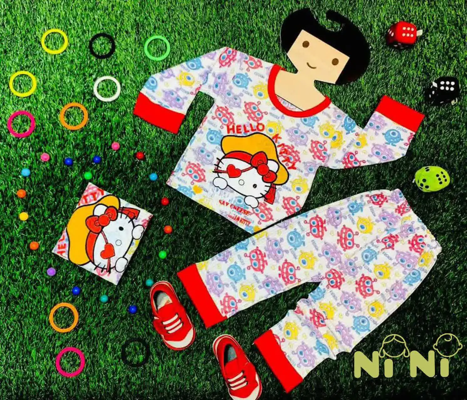 🍕مدل: رنگی تمام چاپ😇 چاپ رندم
