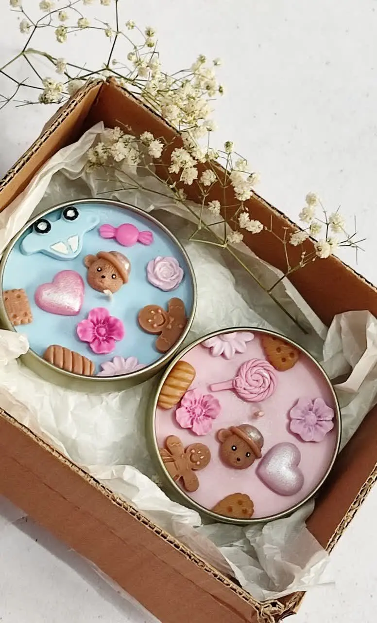 شمع قوطی خرس😍
