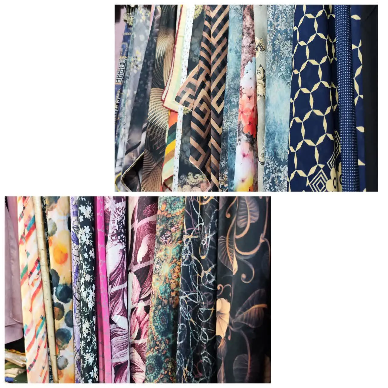 روسری طرح دار مجلسی
