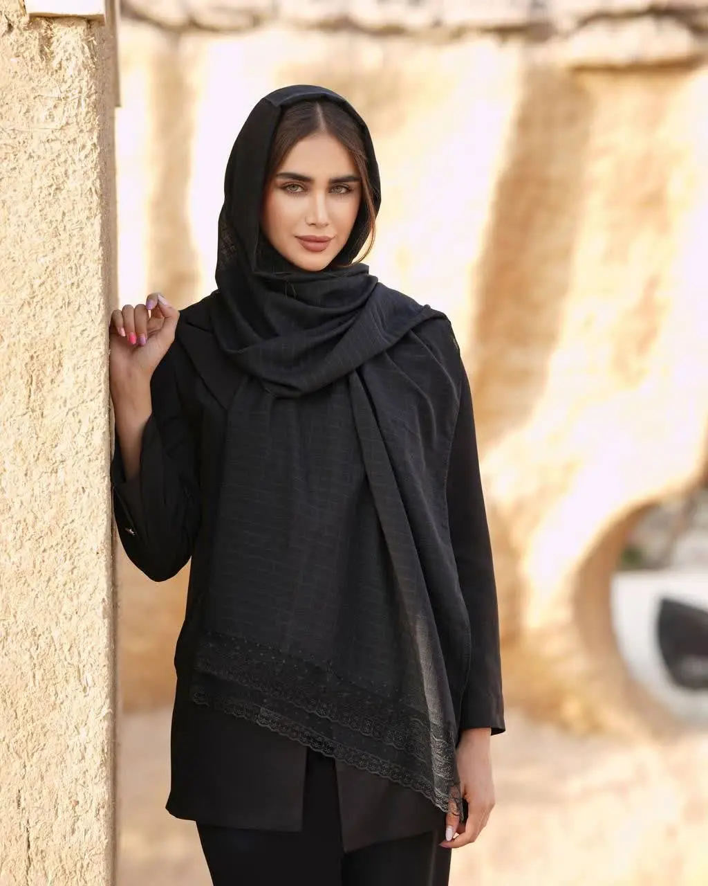 شال پالرما نخی
