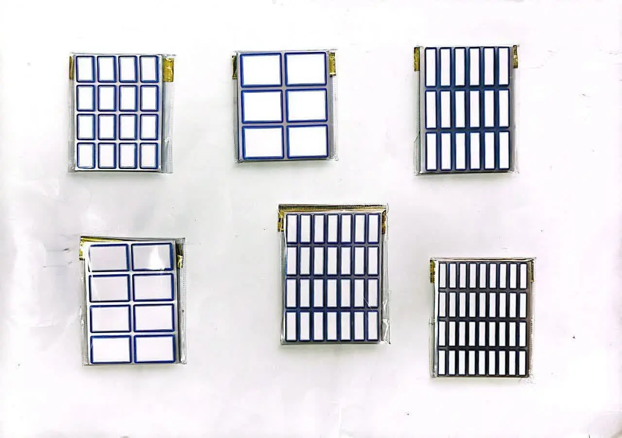 برچسب دور آبی خارجی نیک آور با کیفیت عالی و در سایزهای متنوع 
