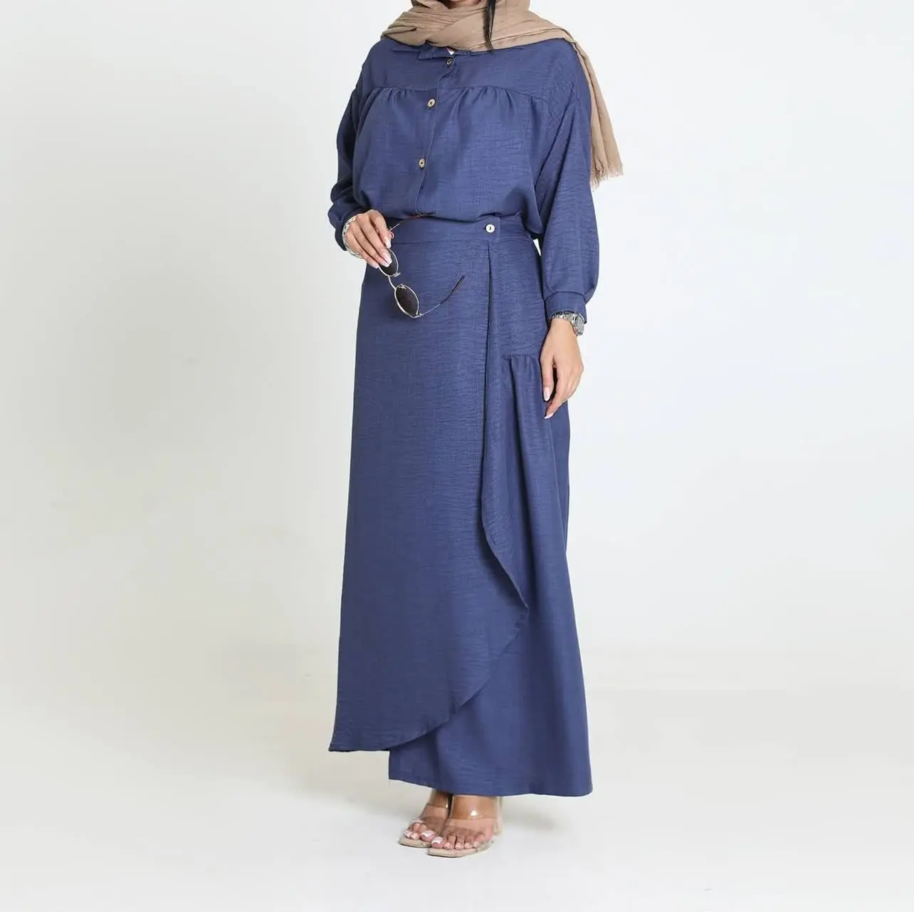 👚نام: ست بلیز دامن لنگی 🌿
