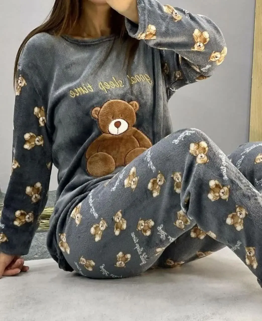 ❤️نام: بلوز و شلوار تدی استیکری
