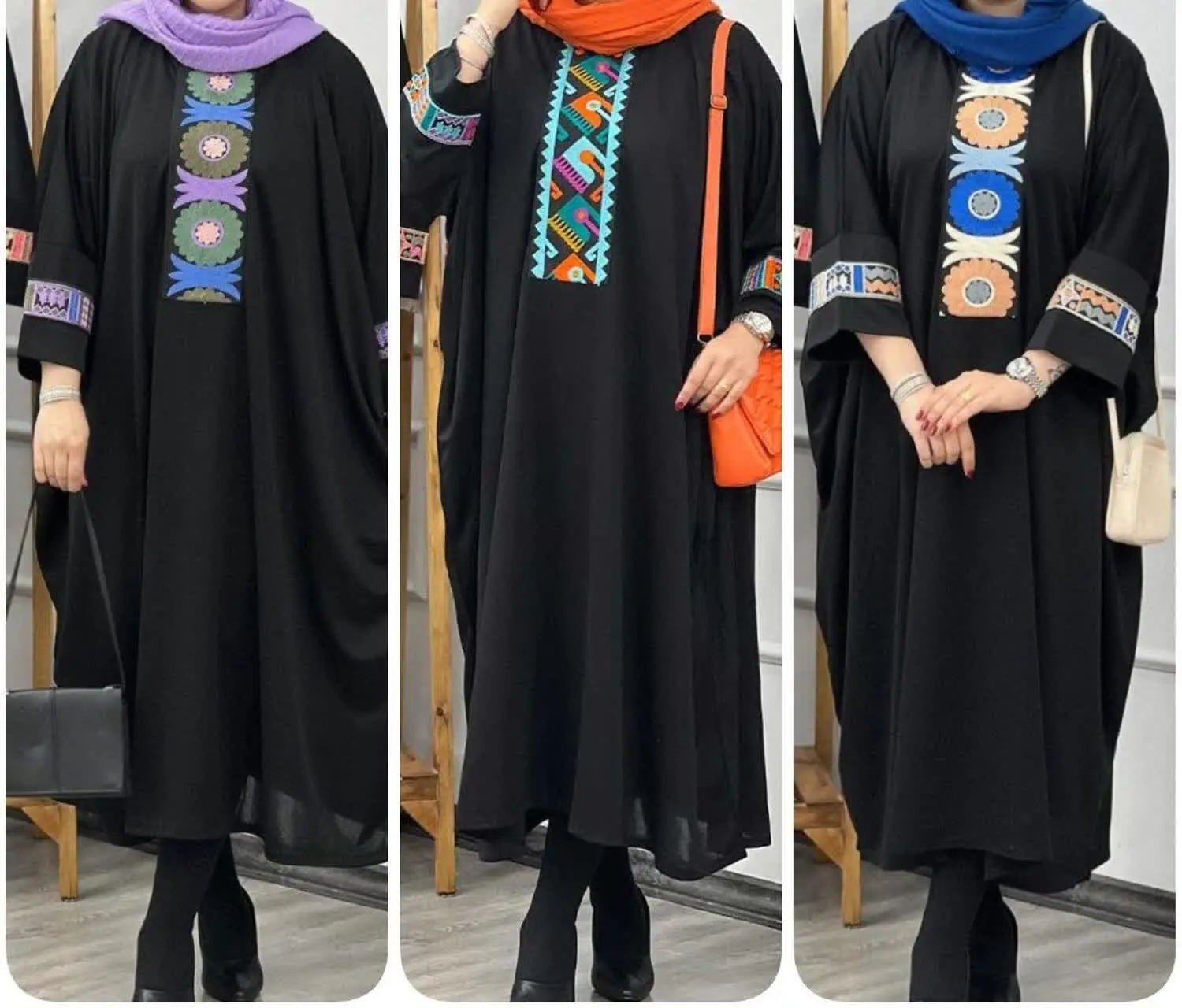 ❤️نام: مانتو عبایی مدل پرنیان
