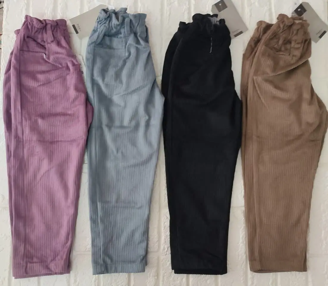 شلوار بچگانه مخمل