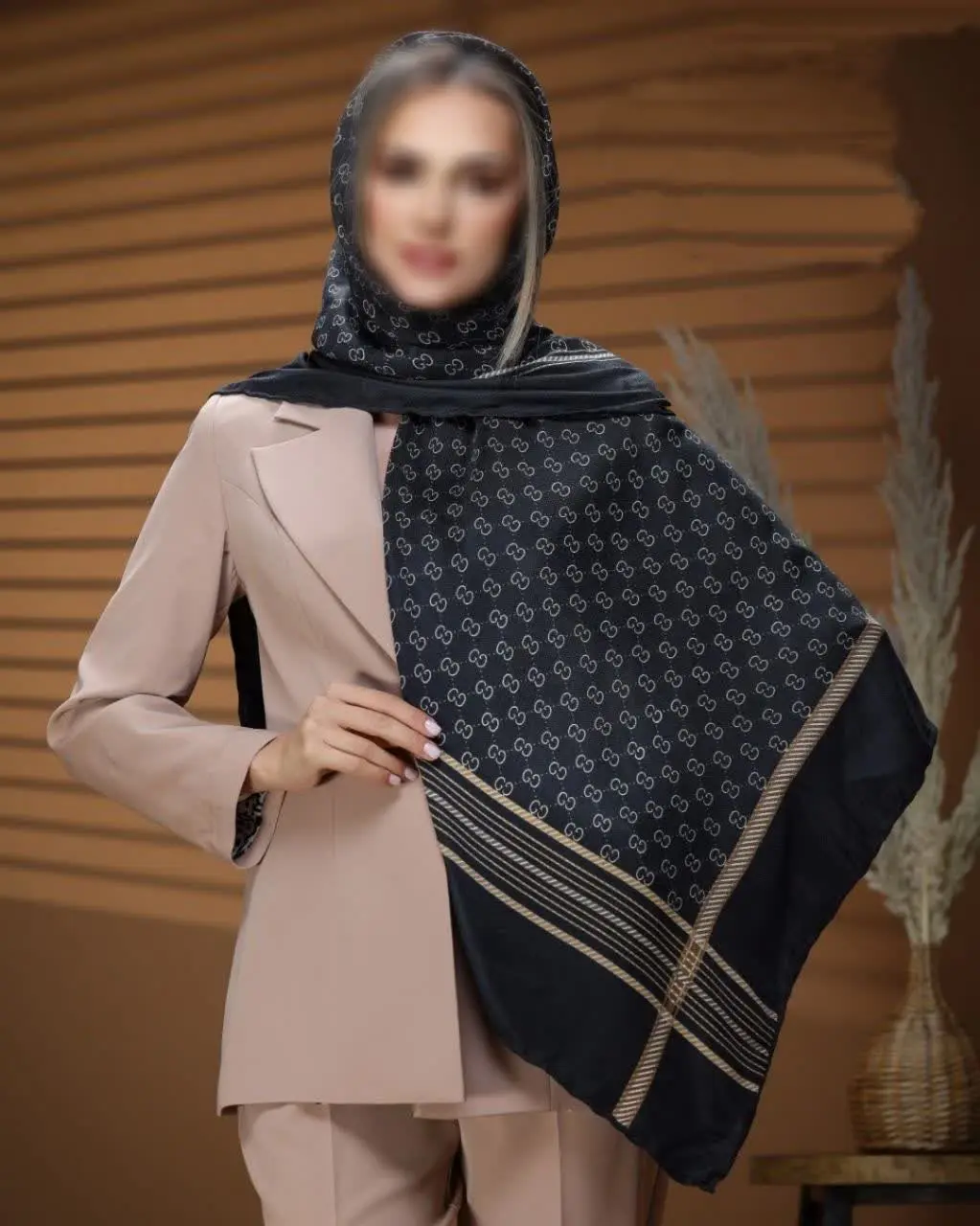 روسری نیلا پاییزه