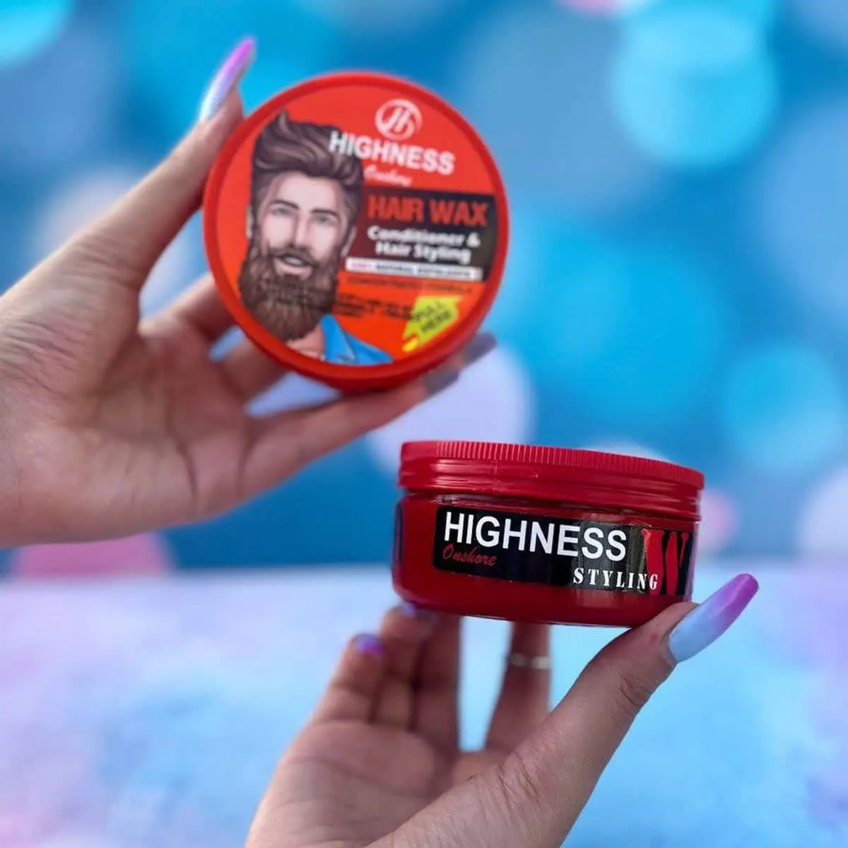🏆واکس موی سر حالت دهنده مدل HIGHNESS
