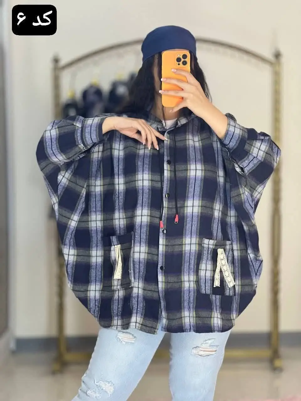 نام: مانتو پشمی چهارخونه
