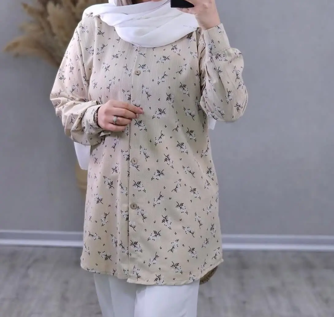 نام: شومیژ مانتویی گل گچی
