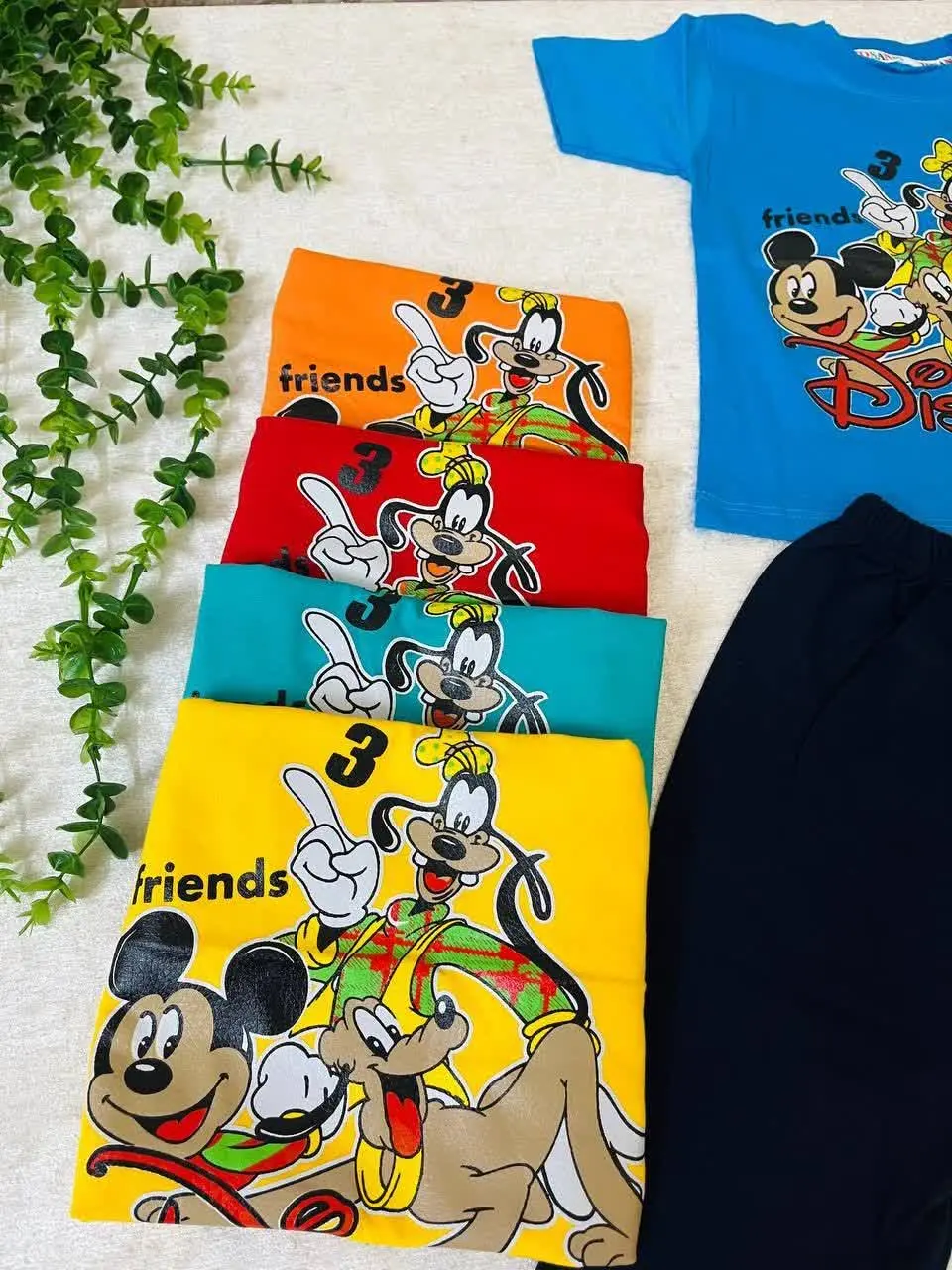 تیشرت و شلوارک پنبهⓂ️
