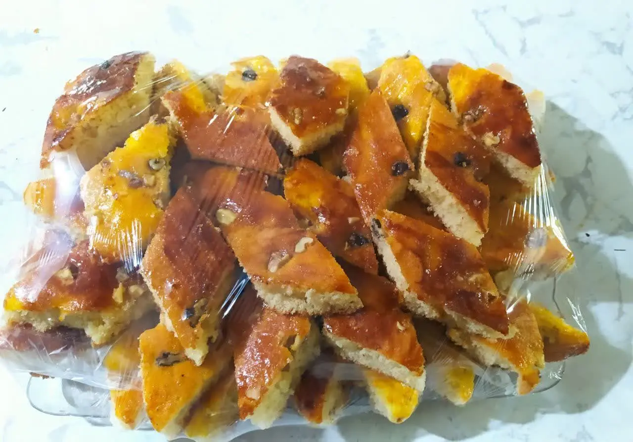 سفارش باقلوا برای مشتری عزیزم
