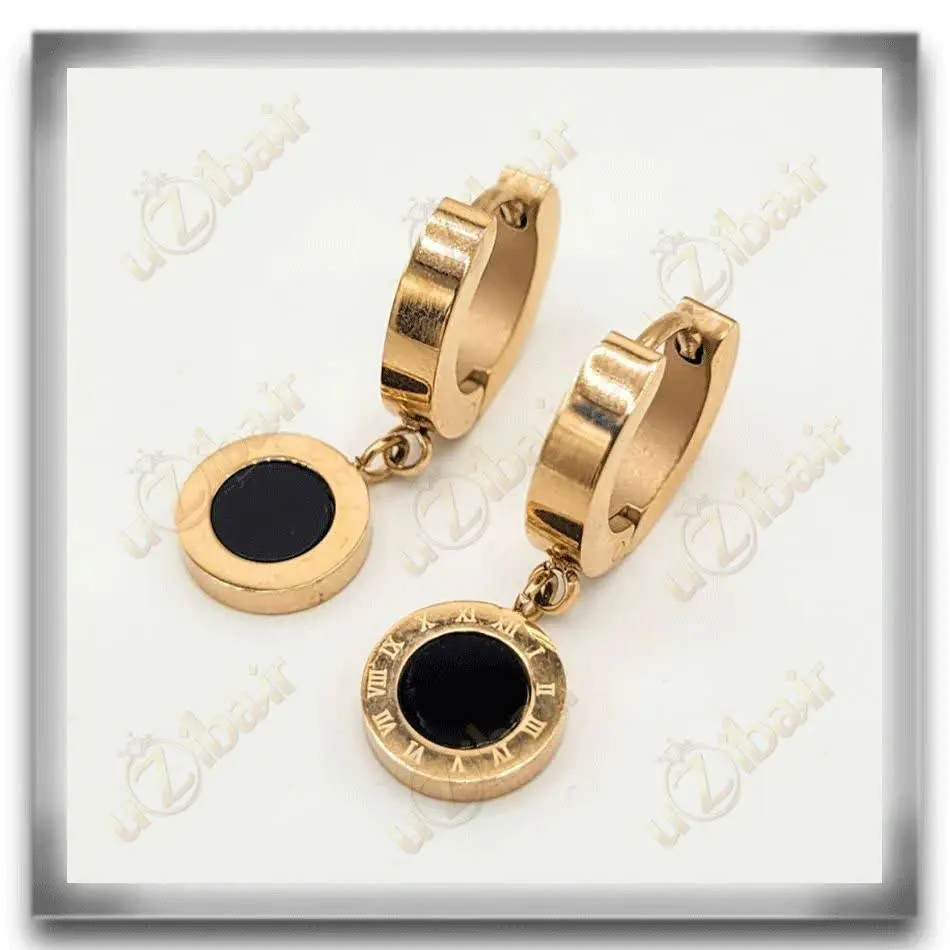 ⚪گوشواره بولگاری استیل زنانه و دخترانه
