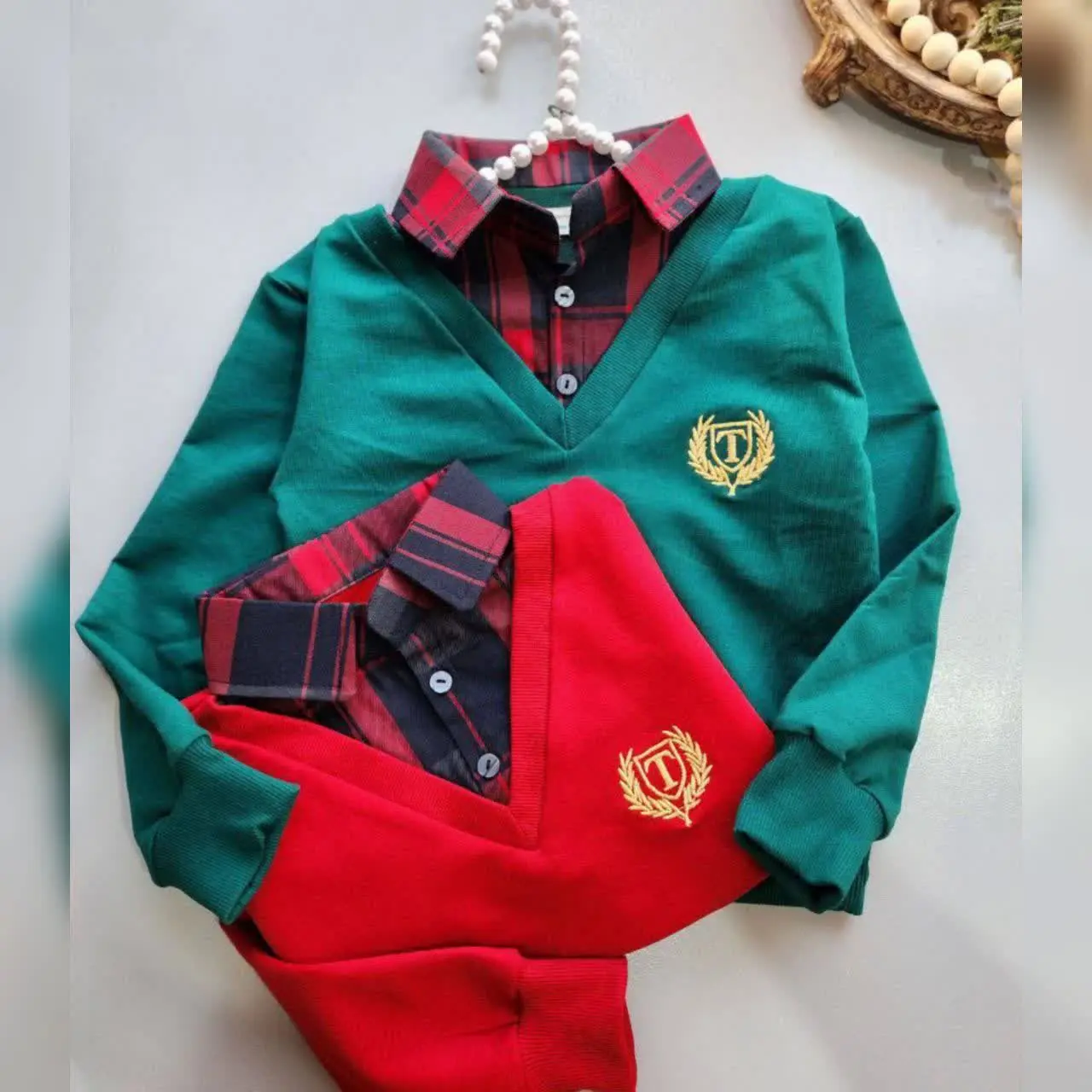 سایز ۴۰ 👈 قد بلوز: ۳۹ / پهن...