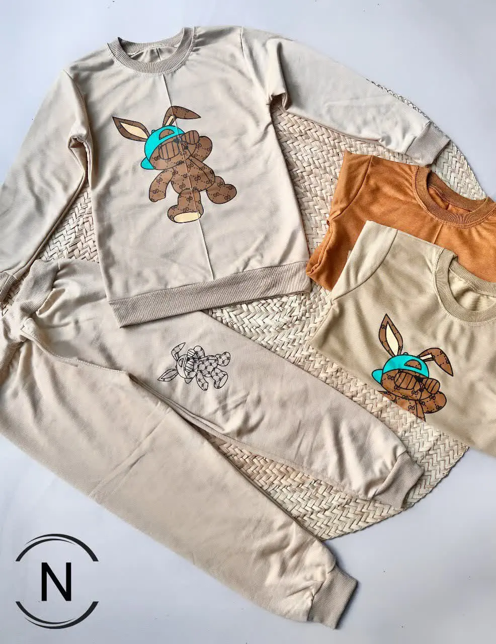 #بلوزشلواراسپرت خرگوش
