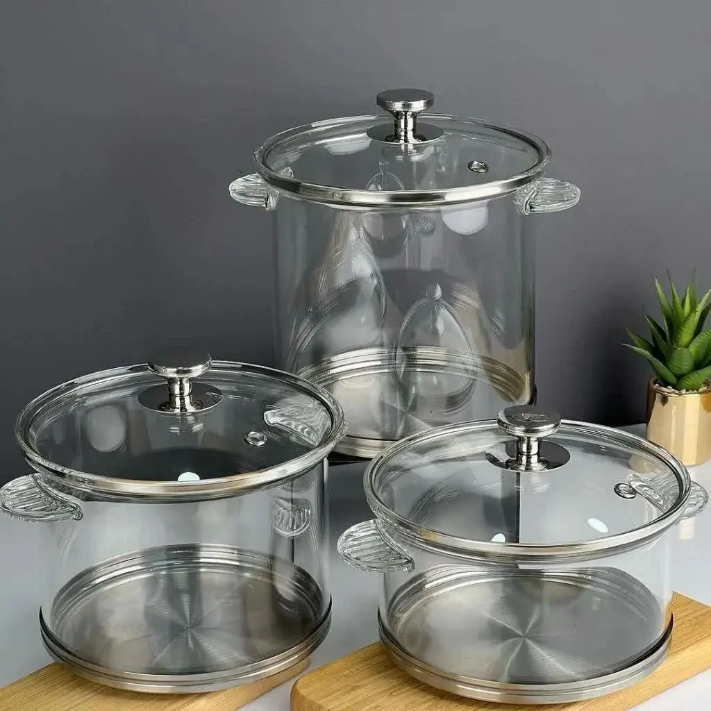 قابلمه و کتری قوری پیرکس شارژ شد😍
