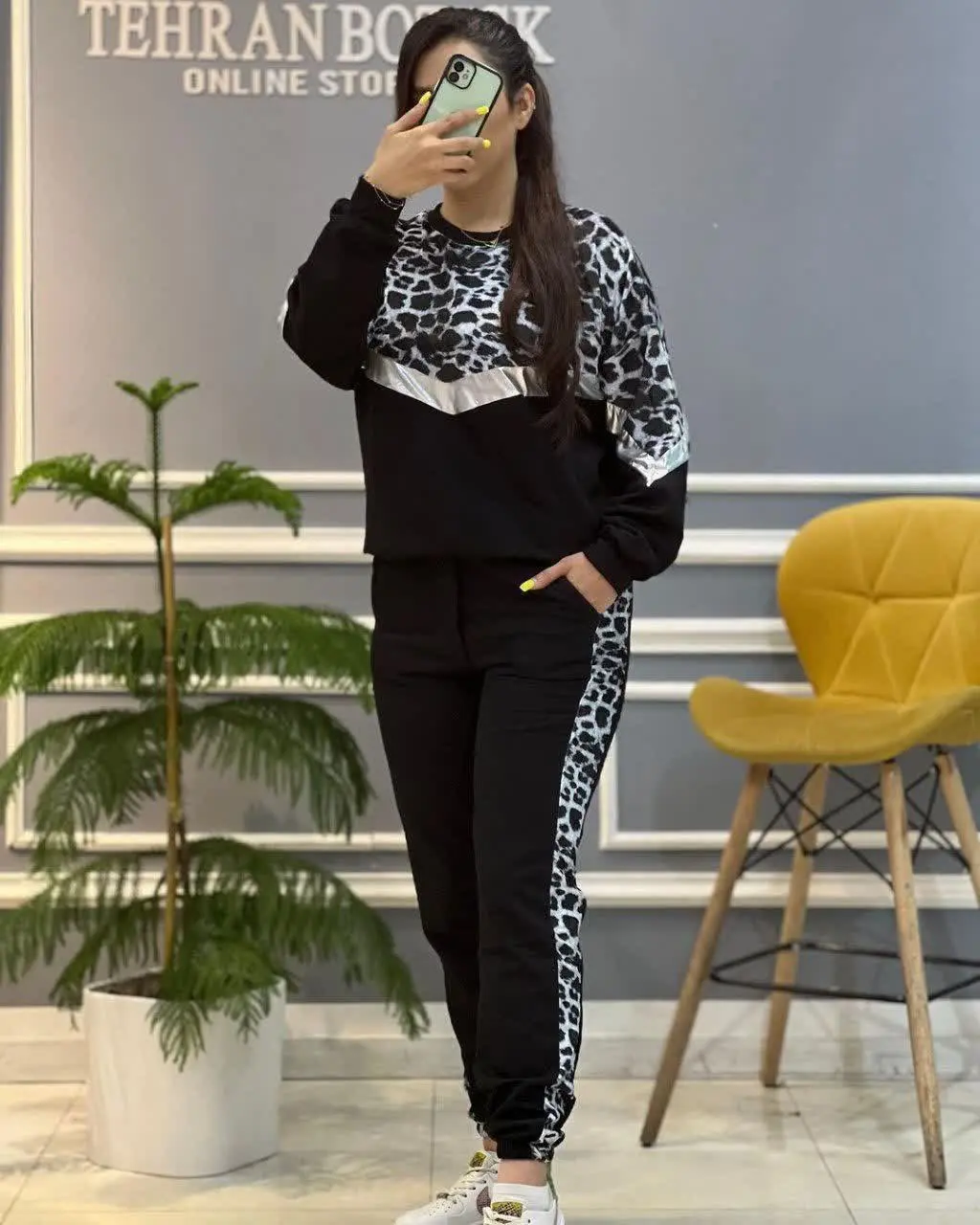 👚 نام: بلوز کیمونو و شلوار مدل وندا
