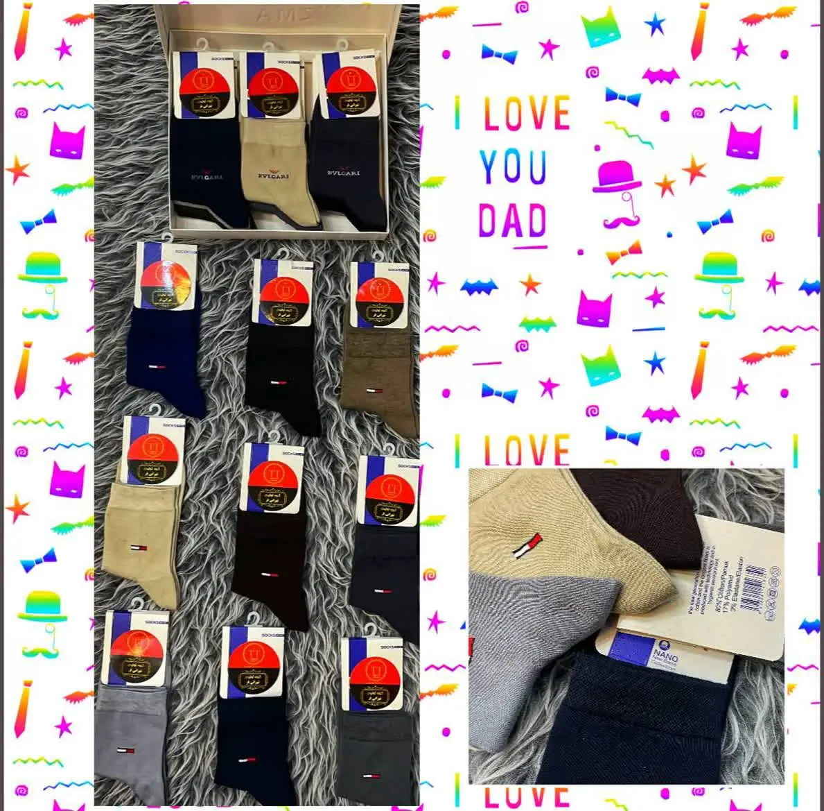 #جوراب #مردانه جعبه‌ای اعلا
