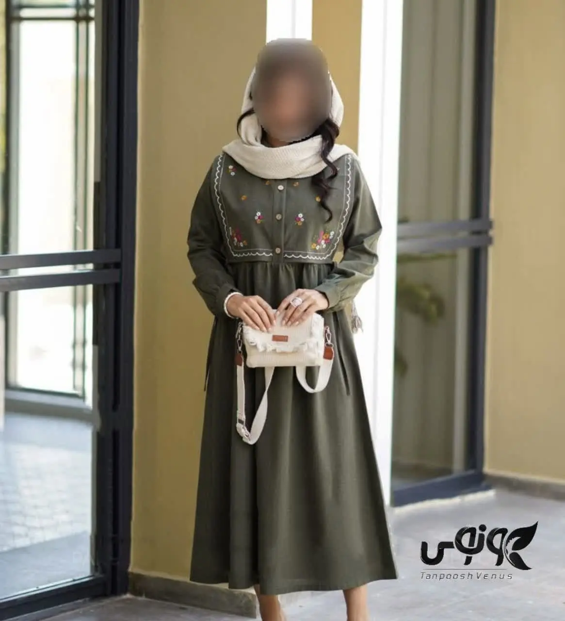 این روزا پیراهن مانتویی خیل...