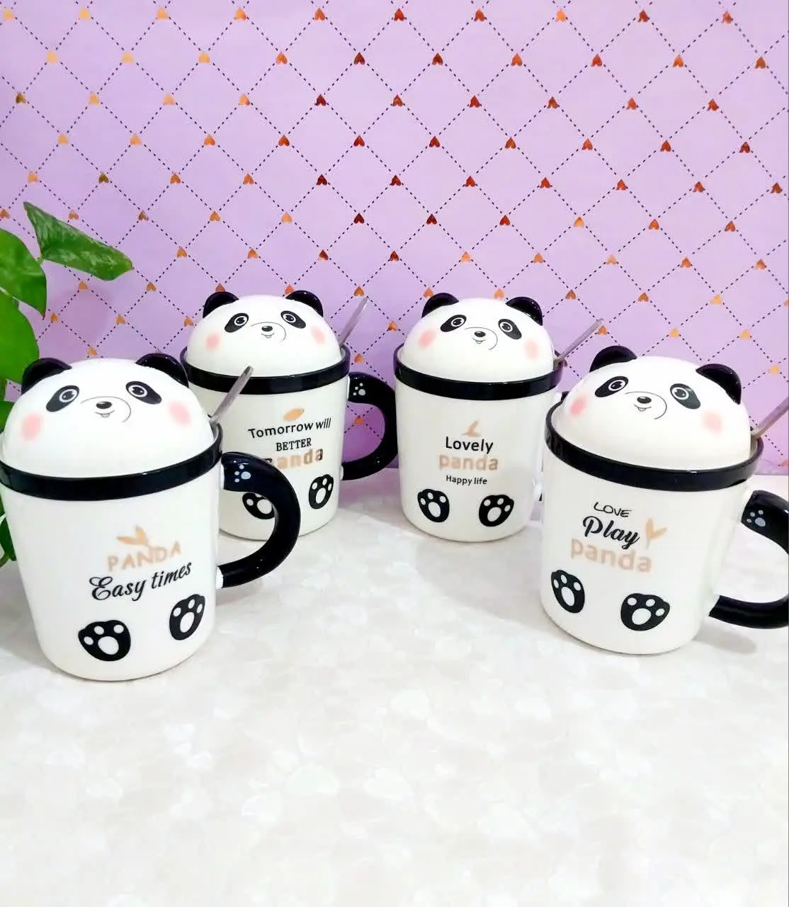 🍃ماگ سرامیکی پاندا🍃🐼
