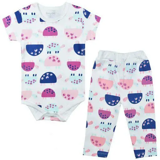 💠 *ست بادی و شلوار نوزادی بی بی وان مدل لاک پشت*
