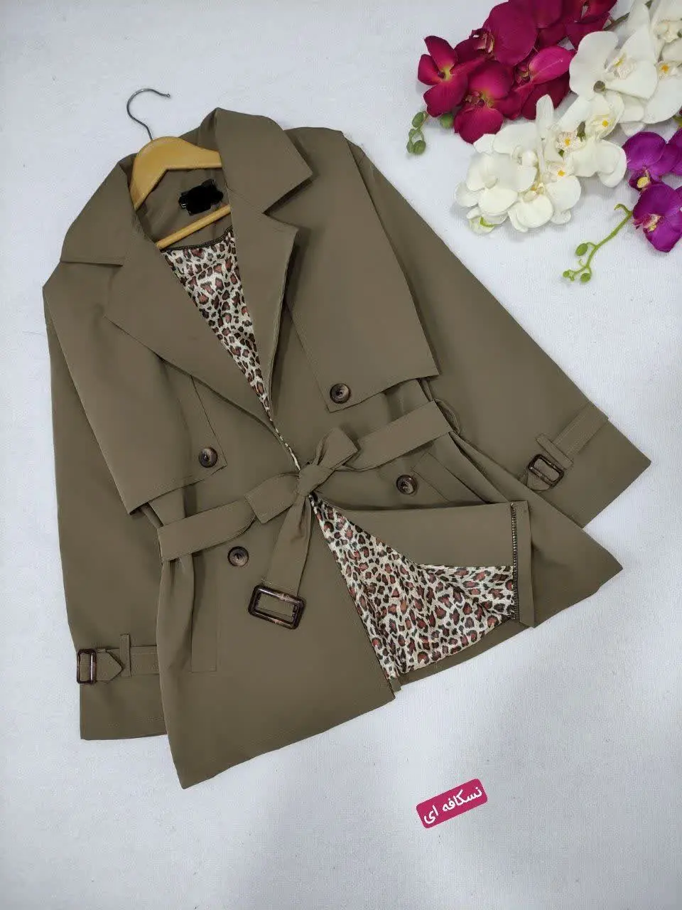 🍃نام: مانتو آستر دار مانیا
