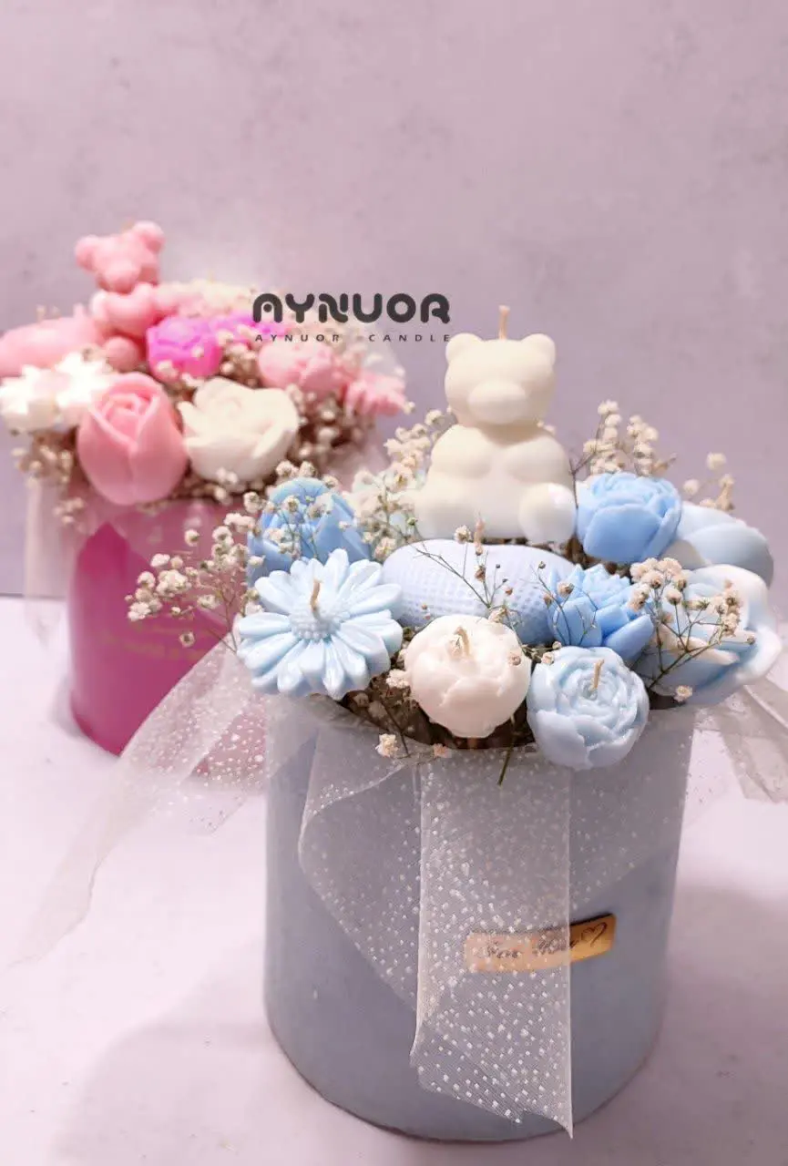 باکس گل شمع😍
