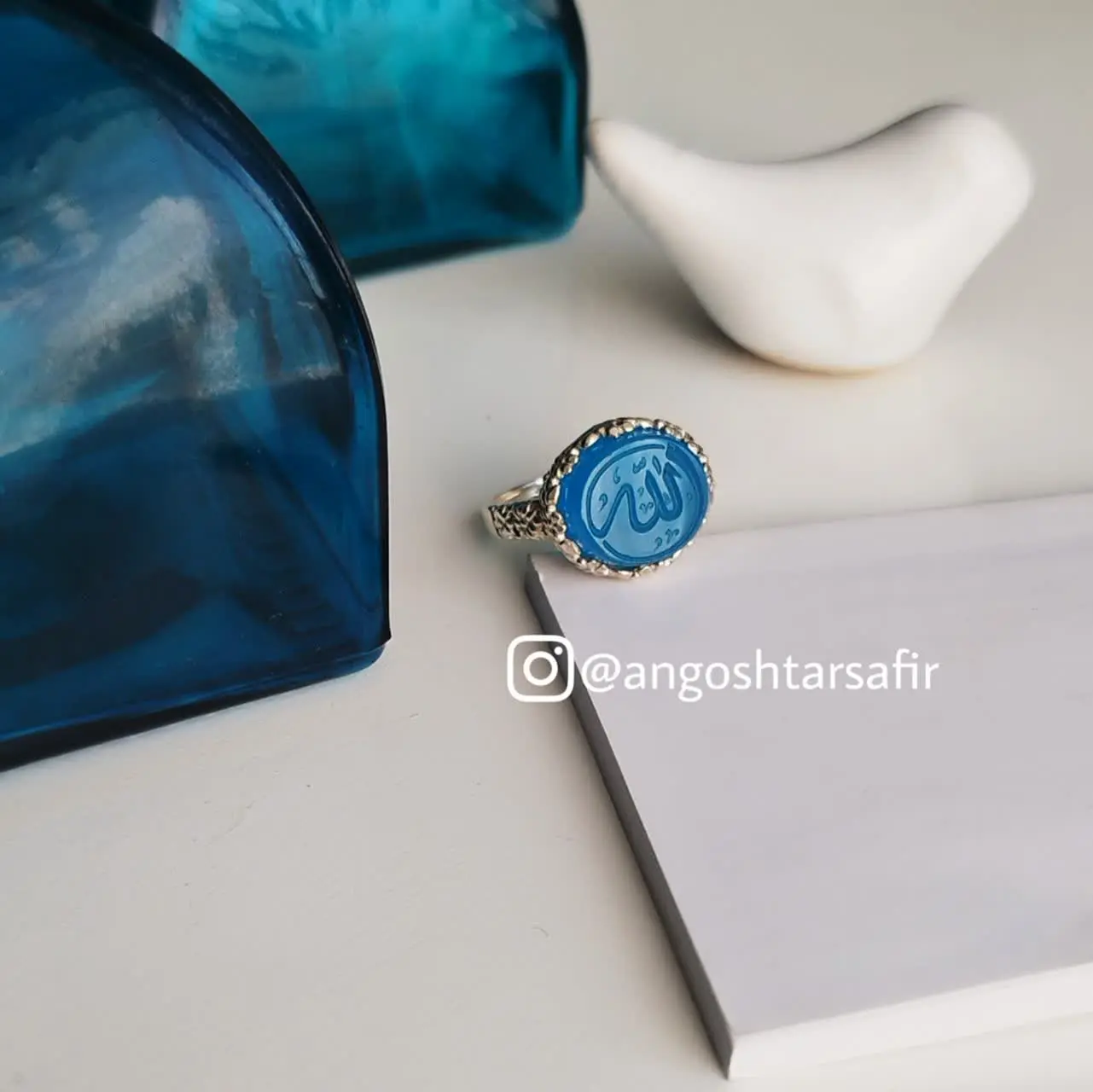 صبحمون و با یه انگشتر خوشگل و خوش رنگ شروع کنیم.. 💙
