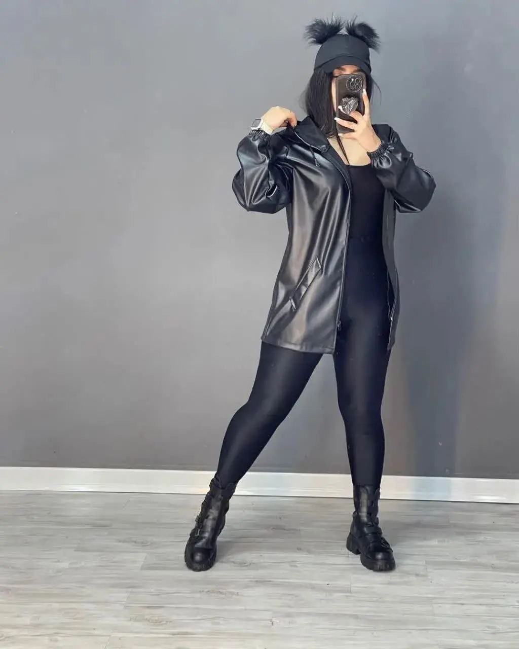 ❤️نام: مانتو چرم پرنسس
