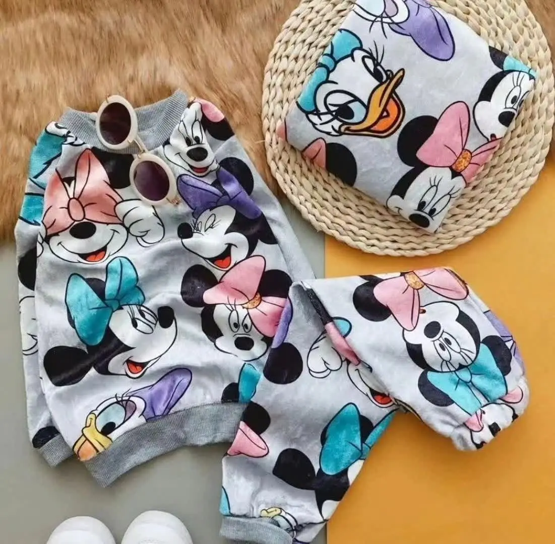 👚نام: ست مخمل میکی موس
