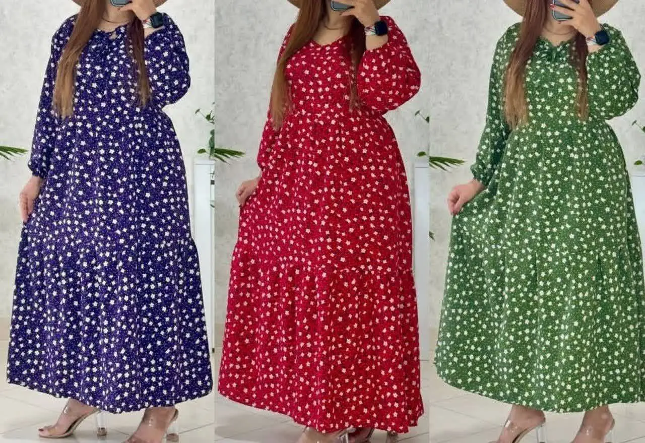 پیراهن ساحلی پفکی