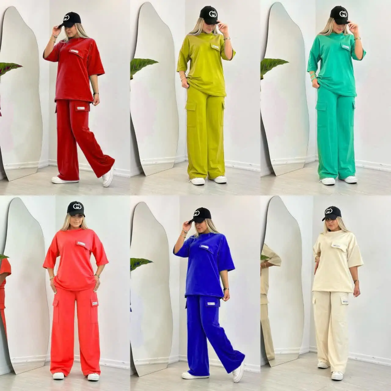 🦋نام مدل: ست لش کارگو 👽💜
