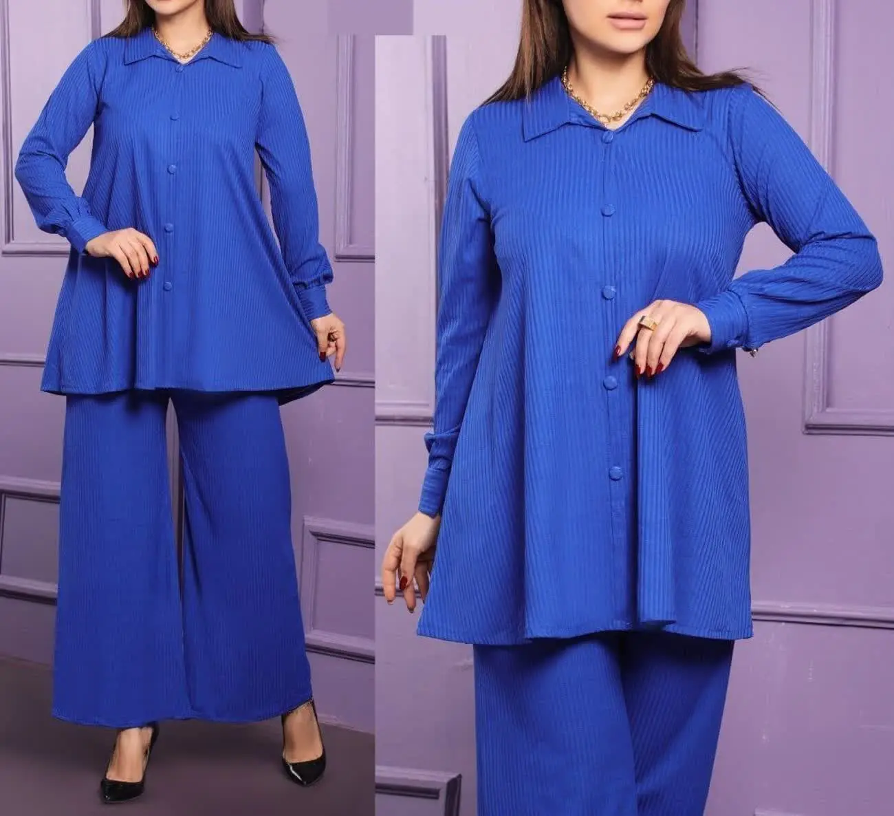 👚نام: دوتیکه تونیک شلوار مادام
