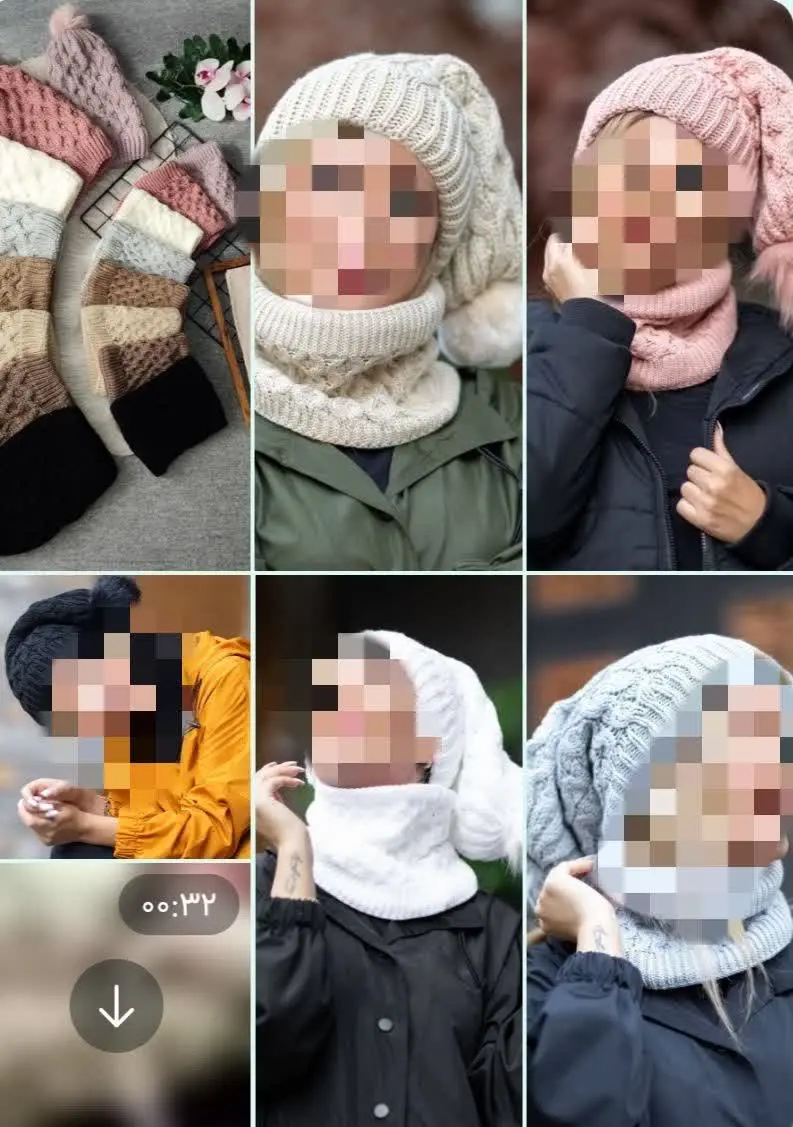 🍁 نام: کلاه و رینگ مارپیچ
