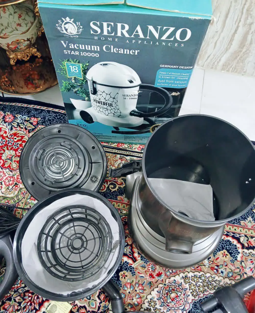 مدل ۱۰۰۰ اکبند ونو فقط برای عکس باز شده با کارتن طراحی المان، لوله دوار اشغال، 
