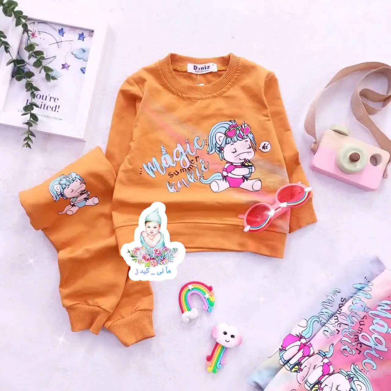 بلوز شلوار تکشاخ شکمو
