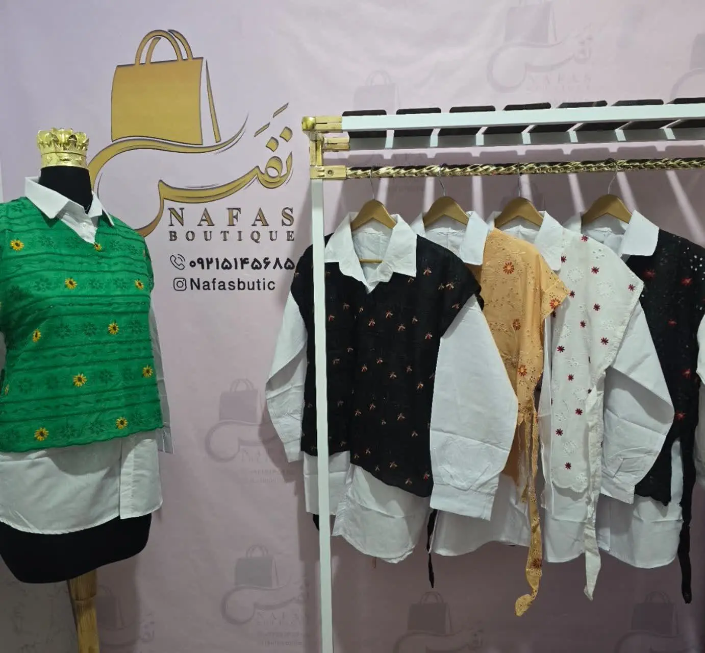 🛍 نام محصول: شومیز دو تیکه 
