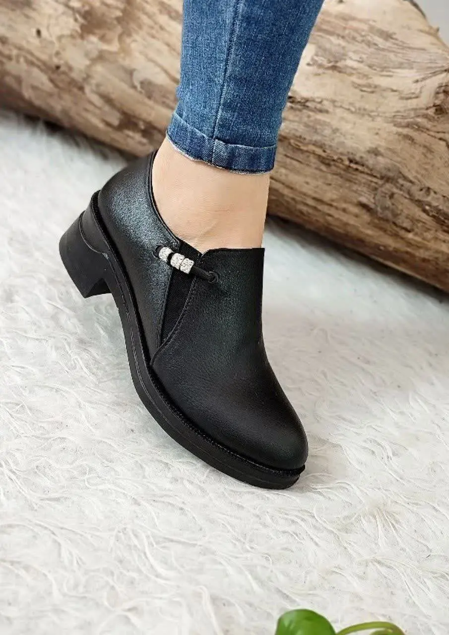 نام: 👠کفش طبی زنانه مدل لبخند مروارید😍
