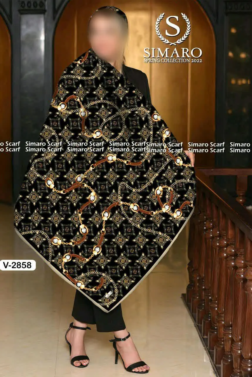 🌻 #عنوان: روسری حریر سیمارو

