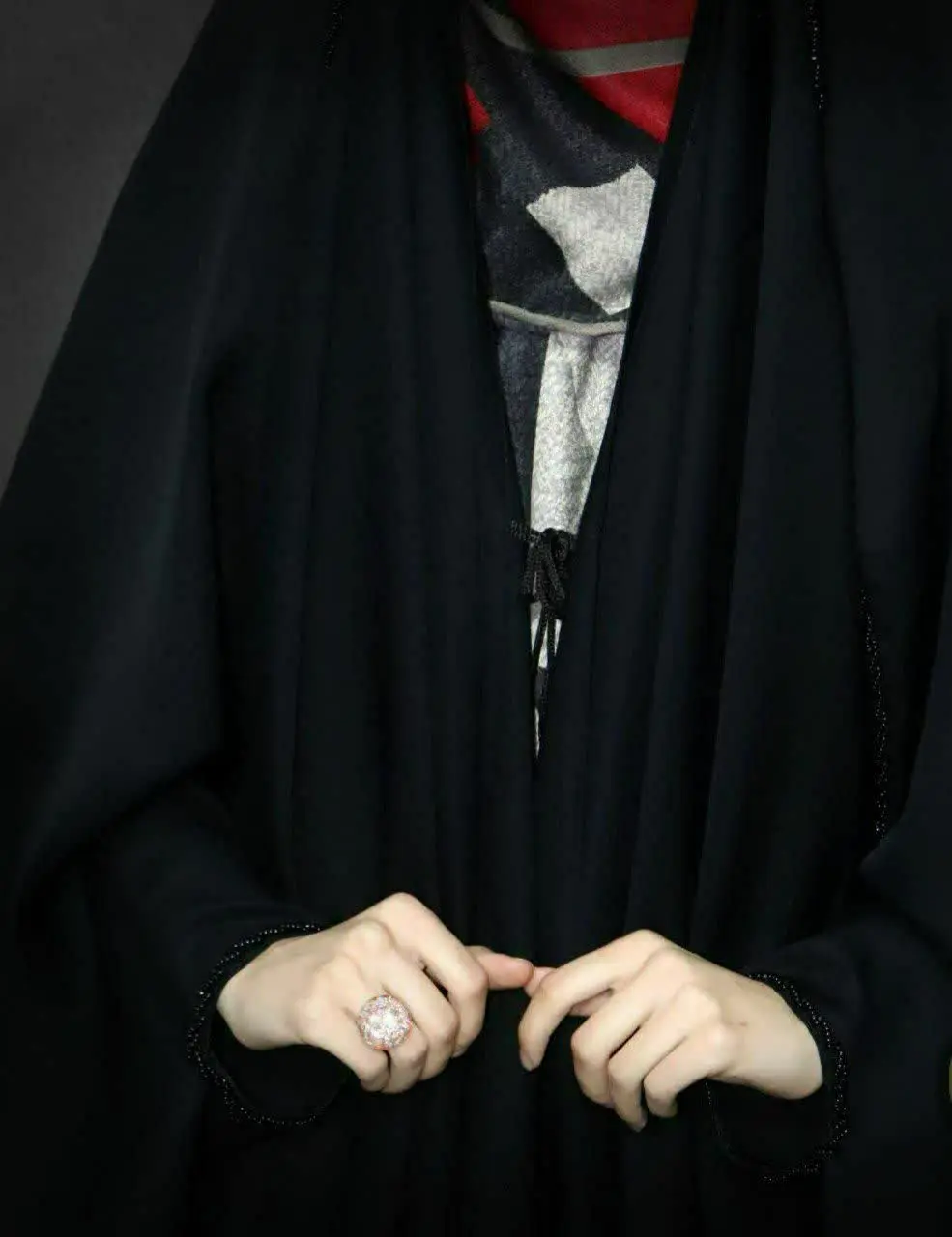 چادر جده جواهر دوزی یسنا کرپ

