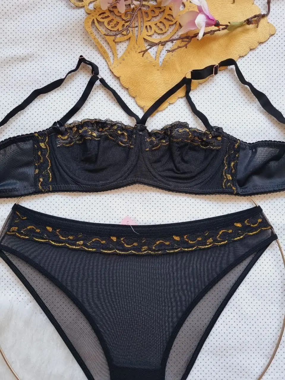 ست #دکلته✨ جذااااب طلاکوب😍
