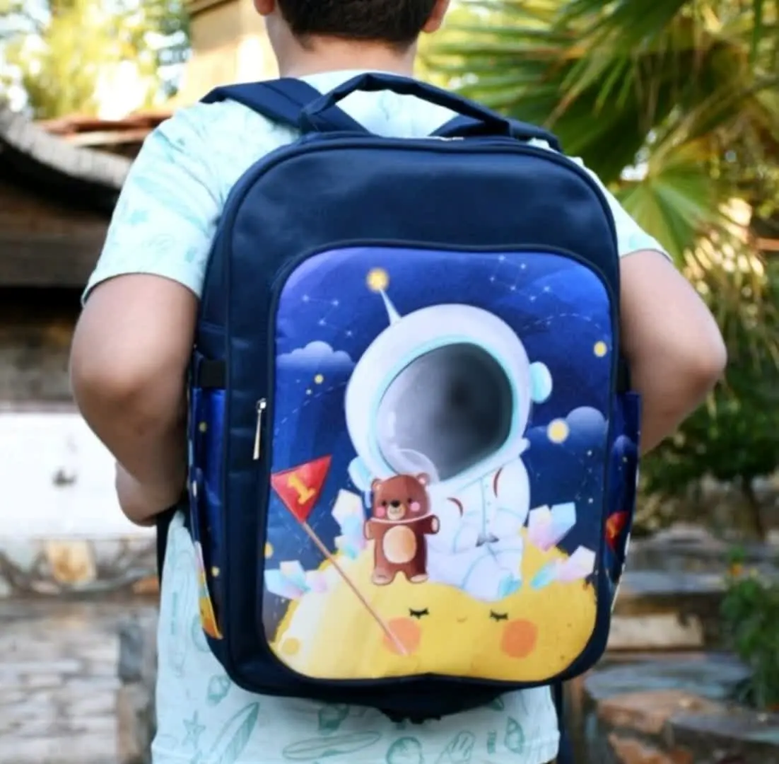 کوله پشتی با طرح فضا نورد پرطرفدار 🌌🚀🧑🏻‍🚀
