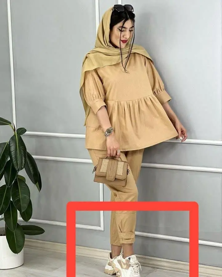  نام: ست ابروبادی (شومیز و شلوار) 
