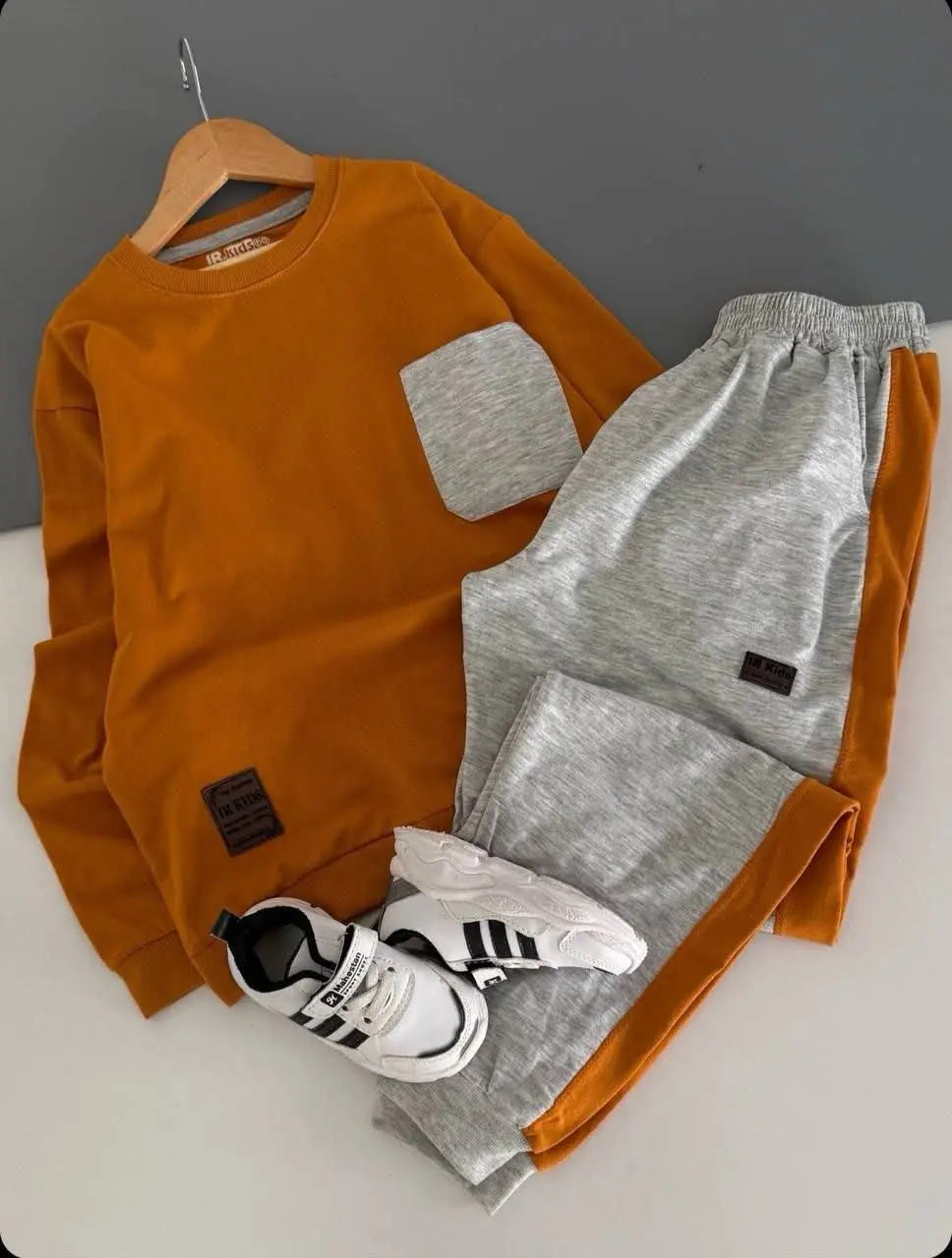 ست بلوز شلوار طرح جیب دار