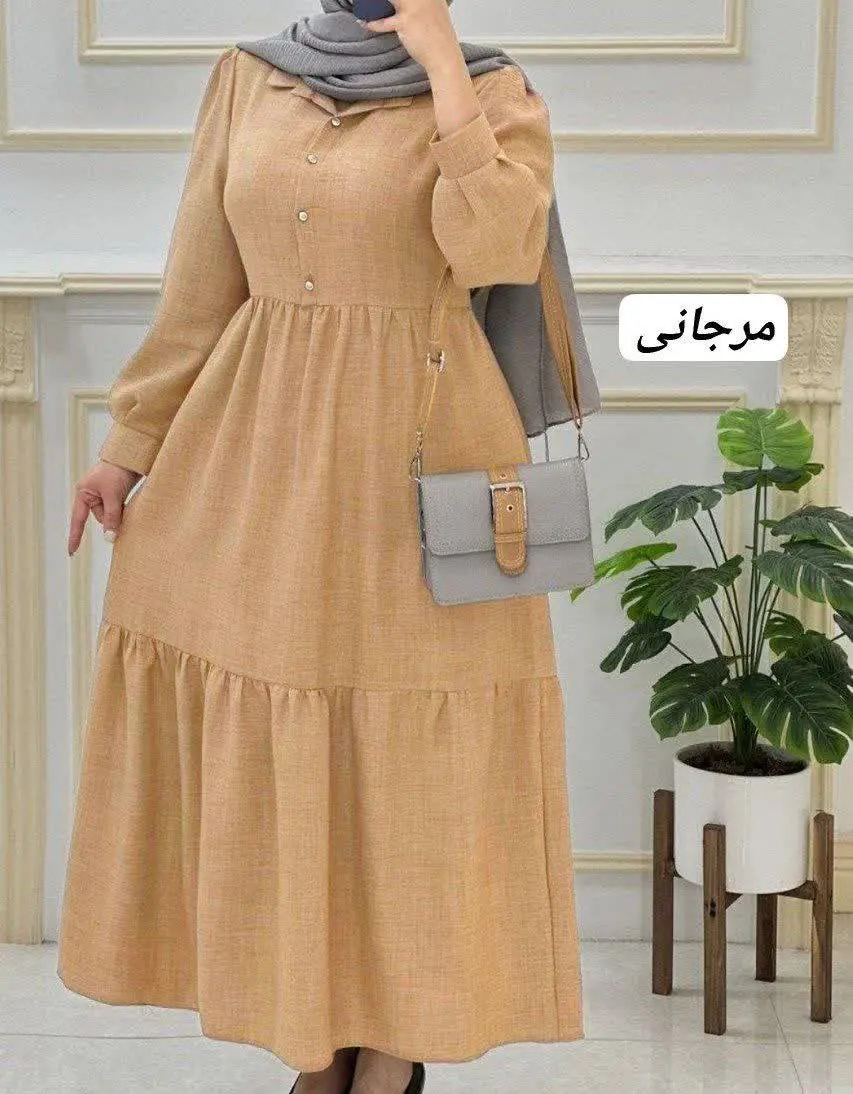 ناز👚 نام: مانتو پیراهنی بلند ✔️
