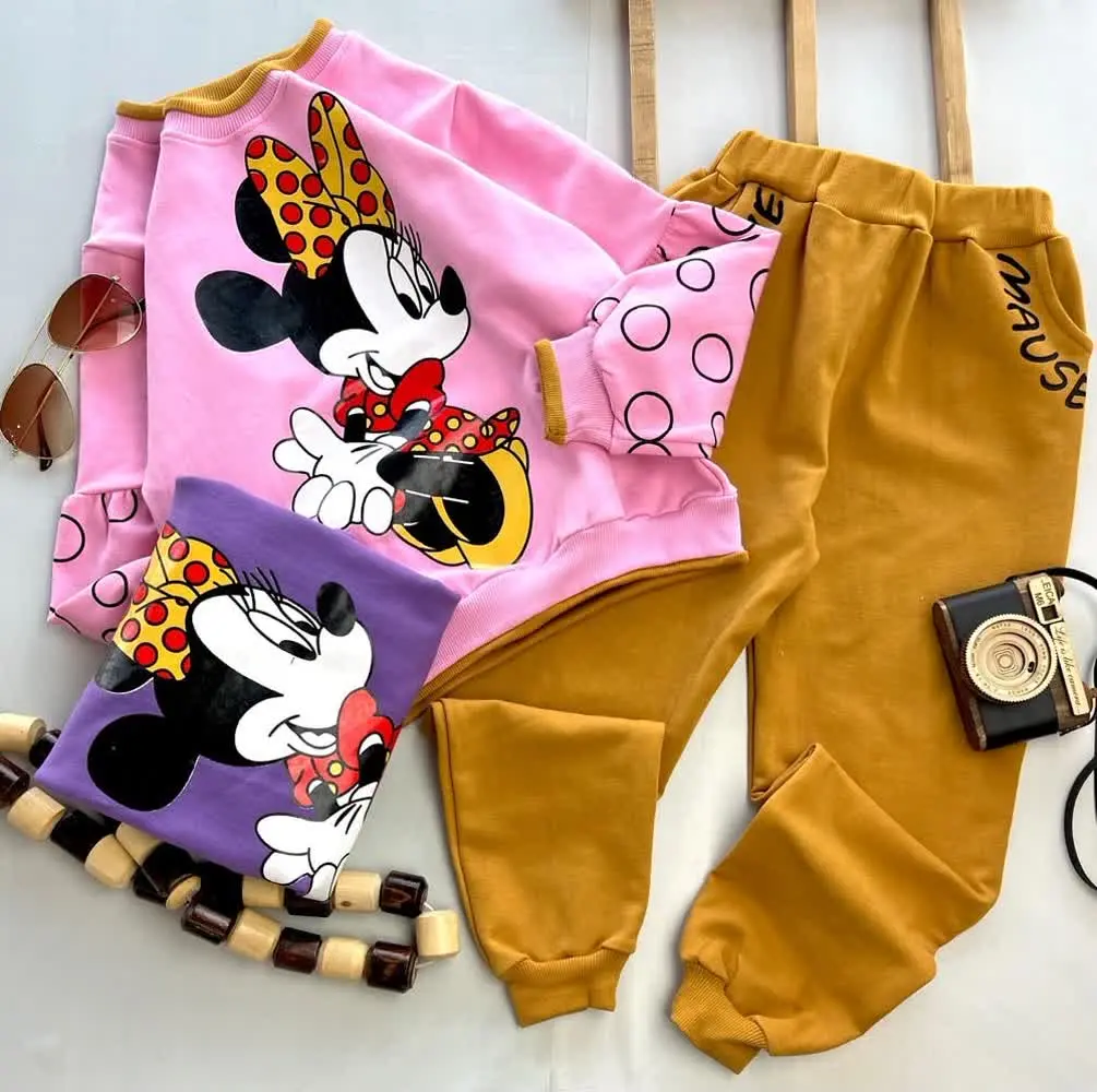 بلوز و شلوار میکی بچگانه
