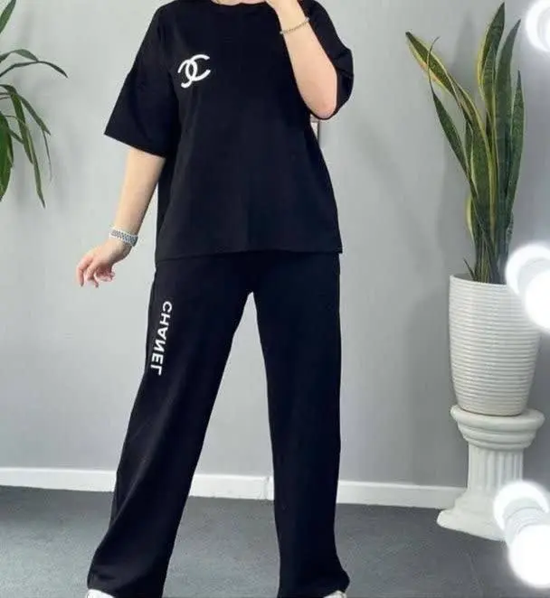 ‌‌⭕️تیشرت و شلوار چنل
