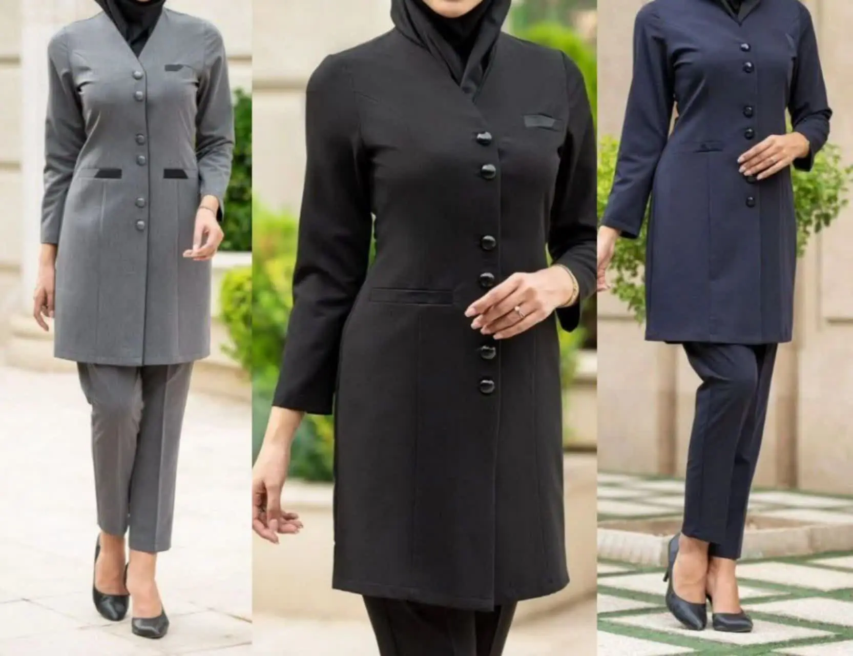 🦋نام مدل: مانتو شلوار اداری طناز 👩🏻‍🎓👩🏻‍🏫
