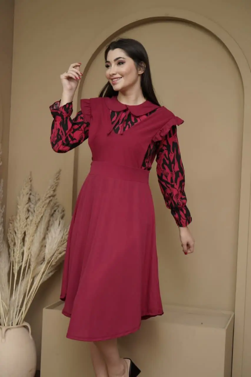 ✅️تونیک زنانه طرح داریقه بسته👩‍🦳
